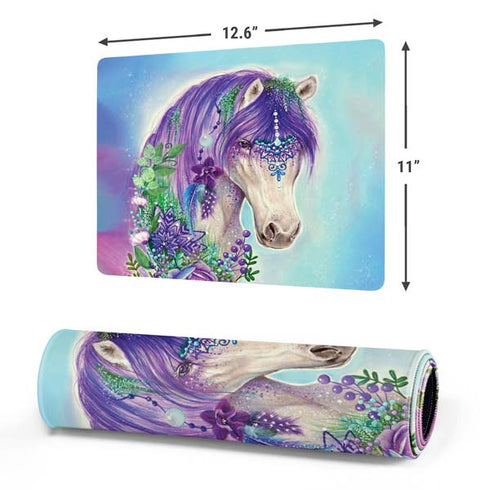 Fantasty Horse by Sheena Pike Gaming Mouse Pad